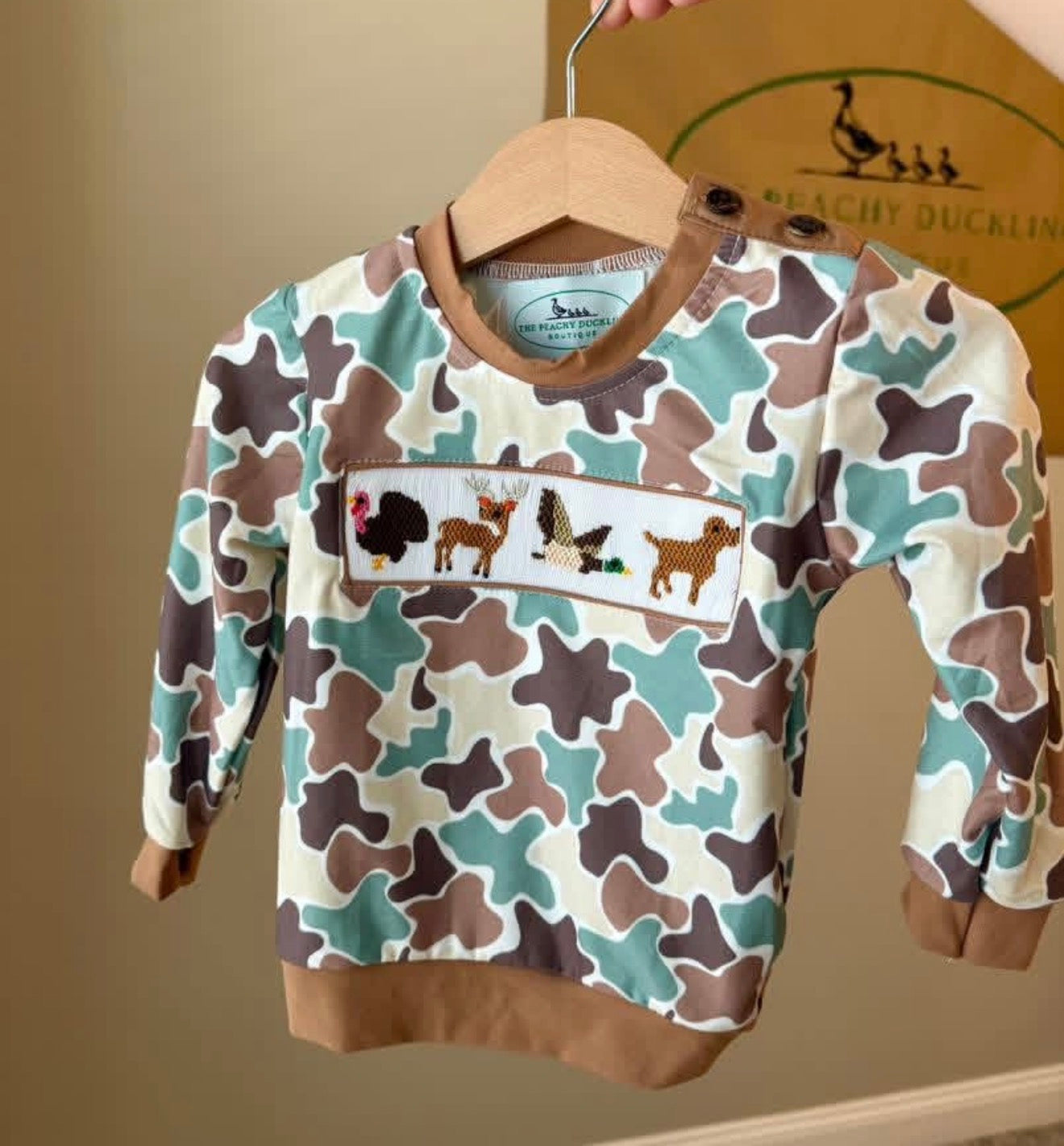 Boys Hunting Long Sleeve