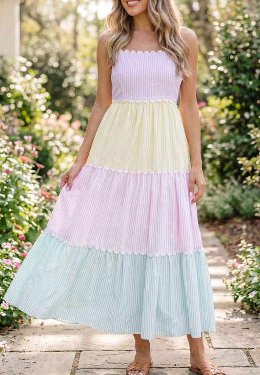 Colorblock Dress