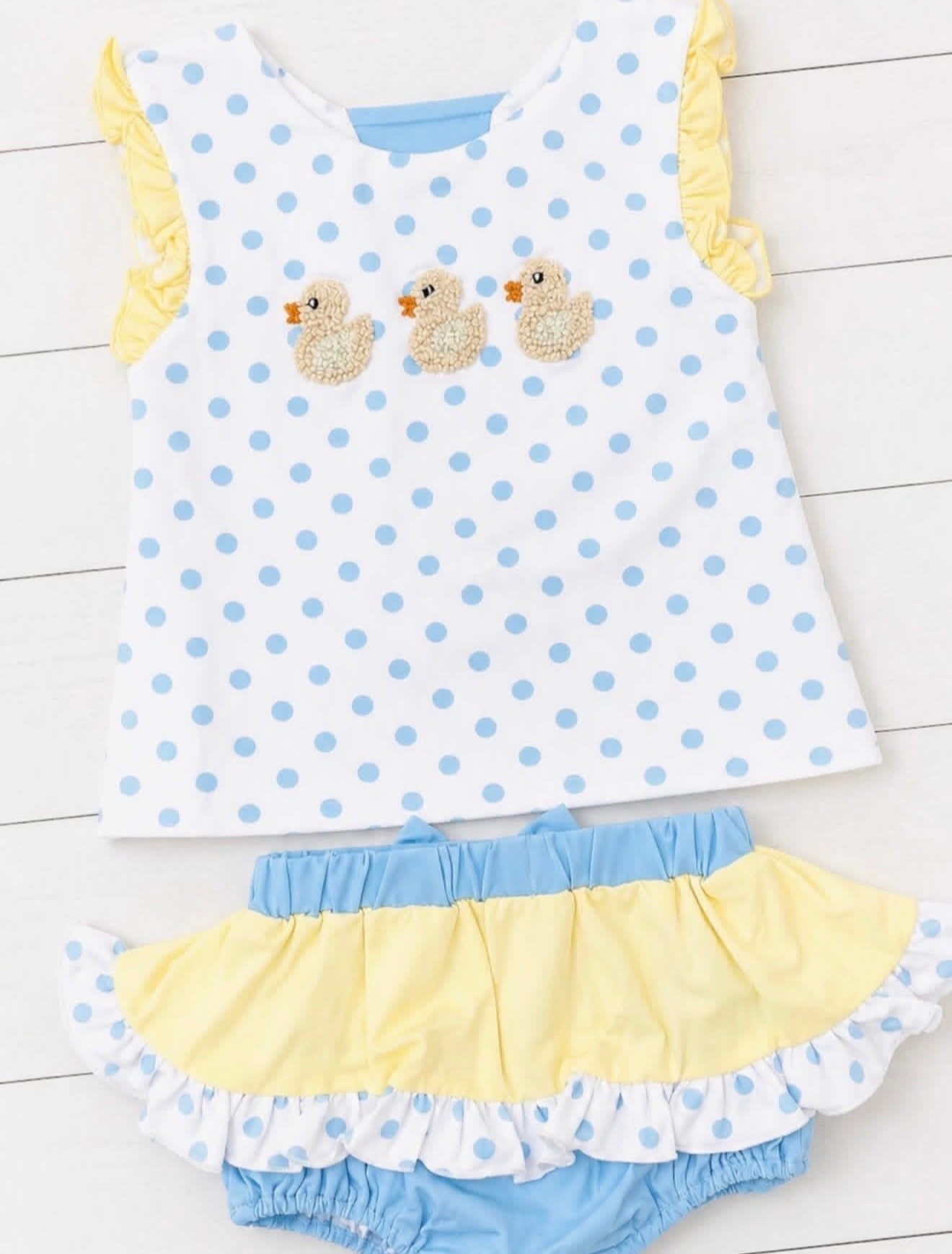 Rubber Duck Diaper Set