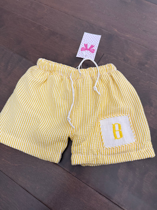 Boys Smocked Trunks