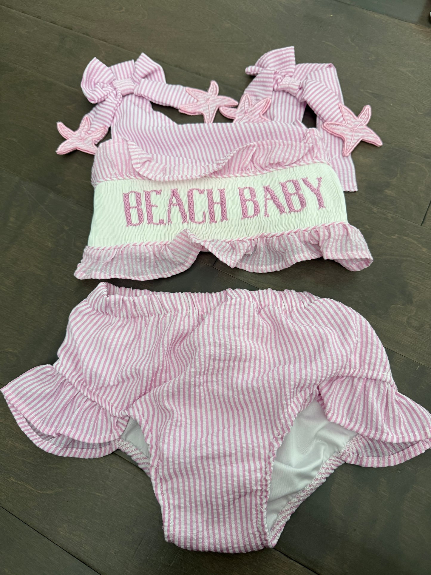 Beach Baby Smocked Swim