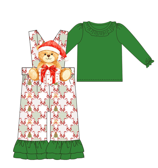 Bear Hug Christmas Romper